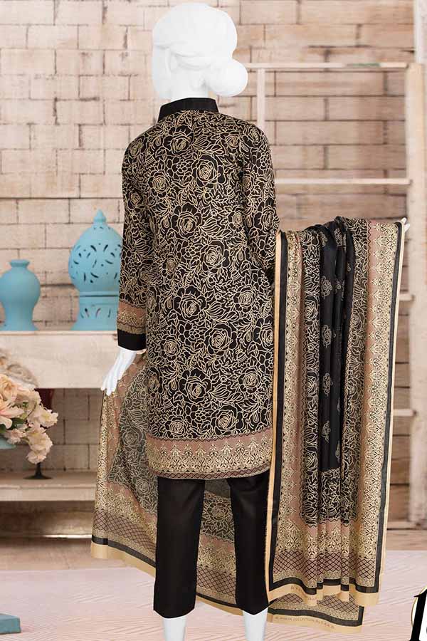 Anaya Print Lawn`21 D#3714 (Black)