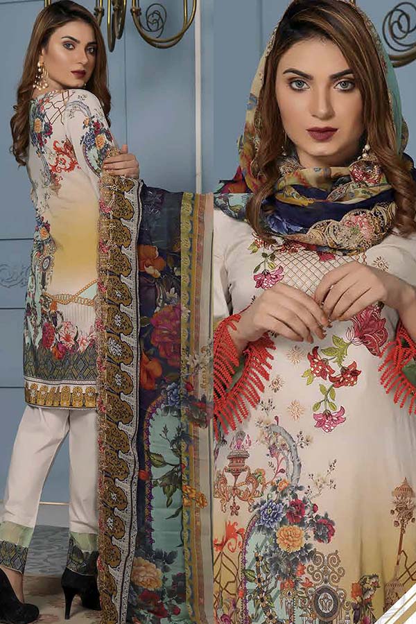 Areej Manha Couture Lawn`21 Vol 3 D#11