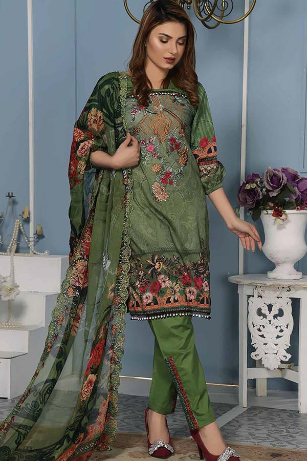 Areej Manha Couture Lawn`21 Vol 3 D#5