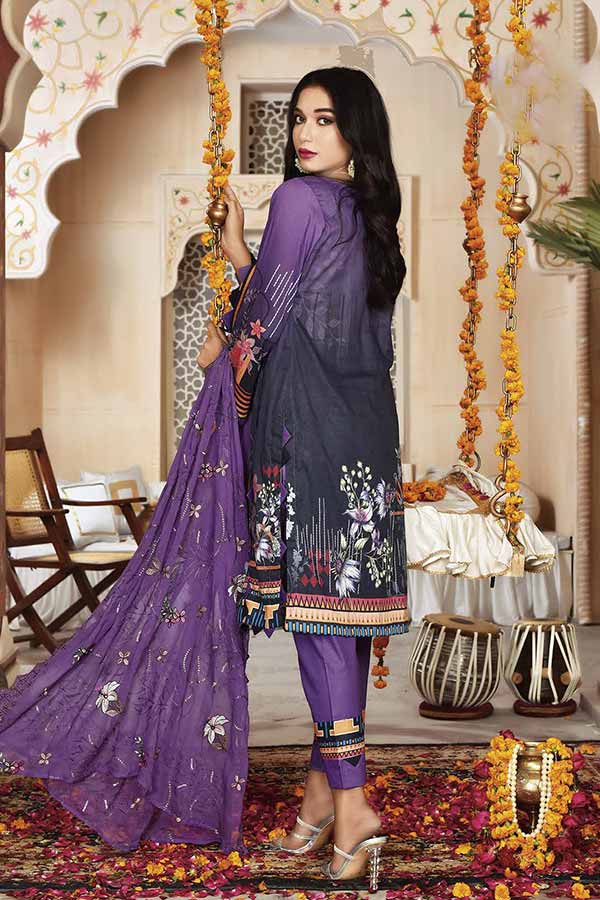 Areej Manha D/Emb Lawn'22 Vol-2 D#8