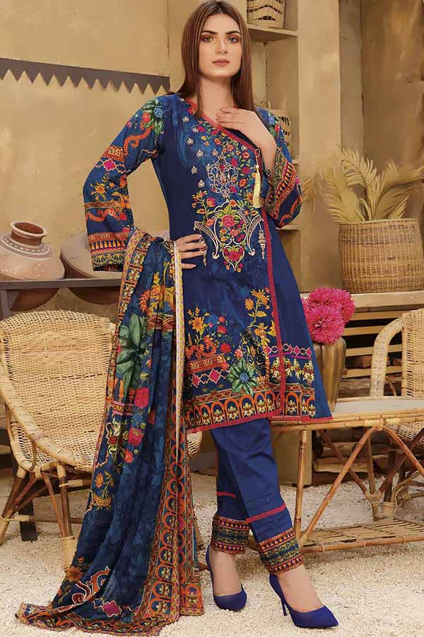 Areej Manha DP Emb Lawn`21 Vol 10 D#3