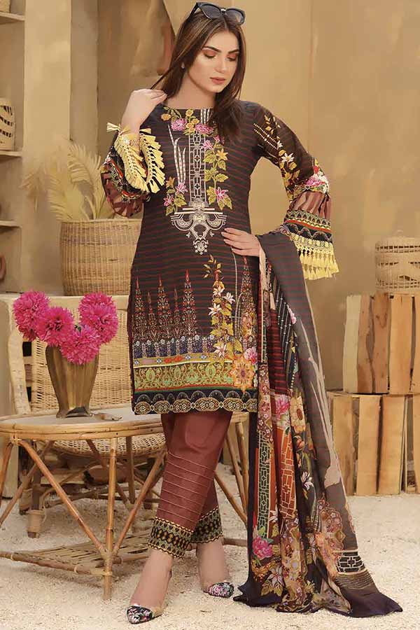 Areej Manha DP Emb Lawn`21 Vol 10 D#8