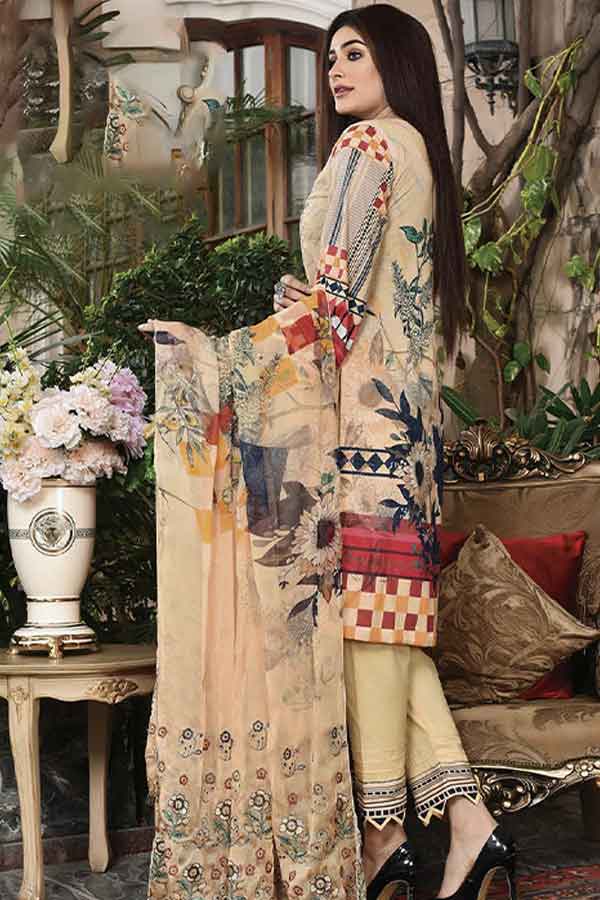 Areej Manha Emb D/Lawn`22 Vol-4 D#09