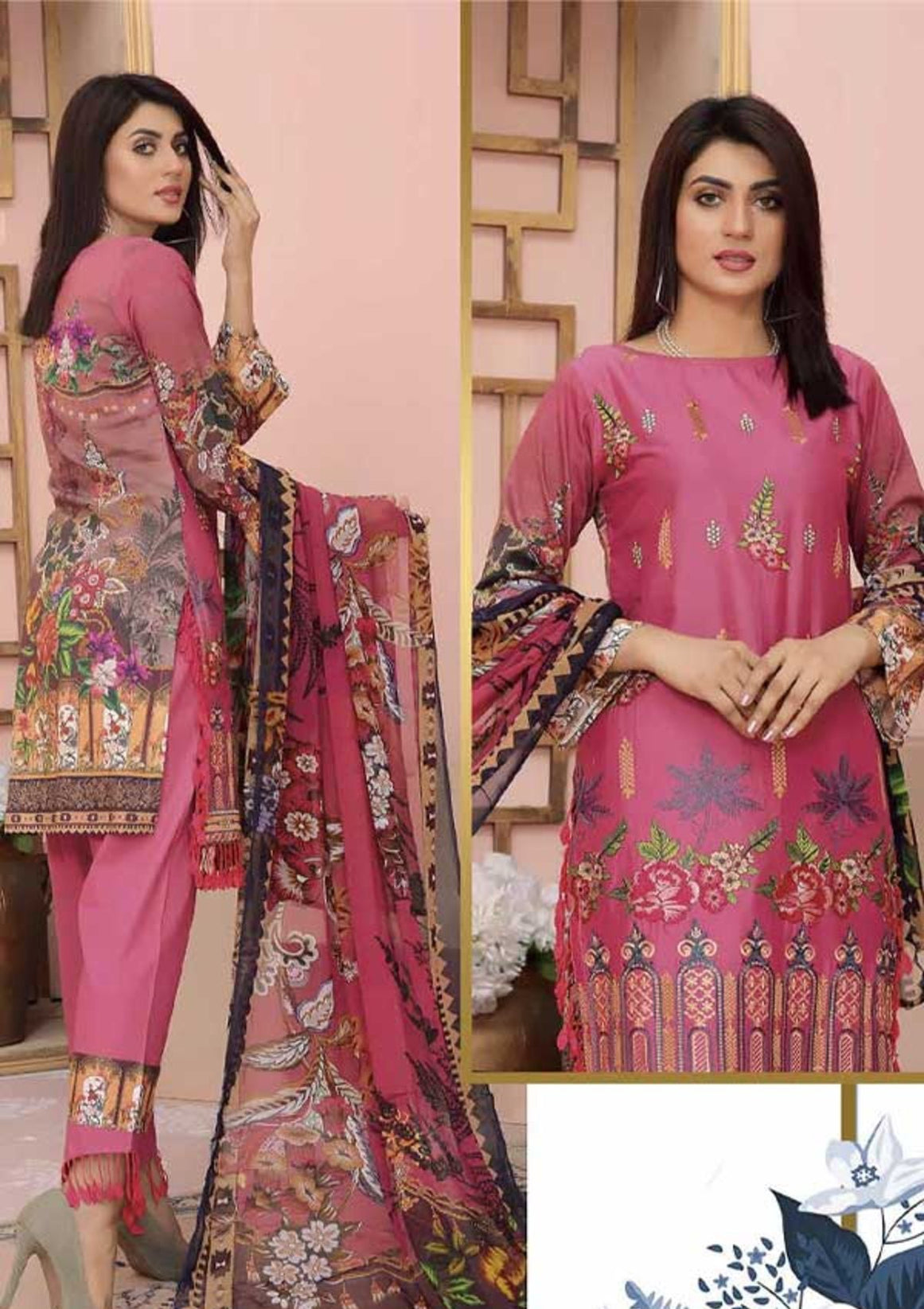 Areej Manha Emb Lawn`21 D#03 V#5