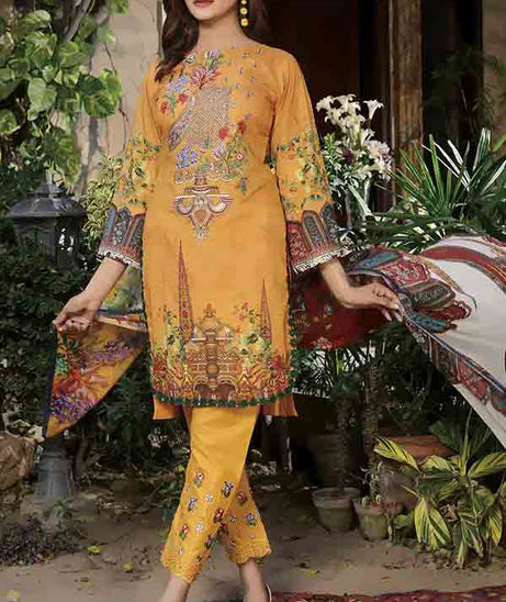 Areej Manha DP Emb Lawn`21 Vol 8 D#9