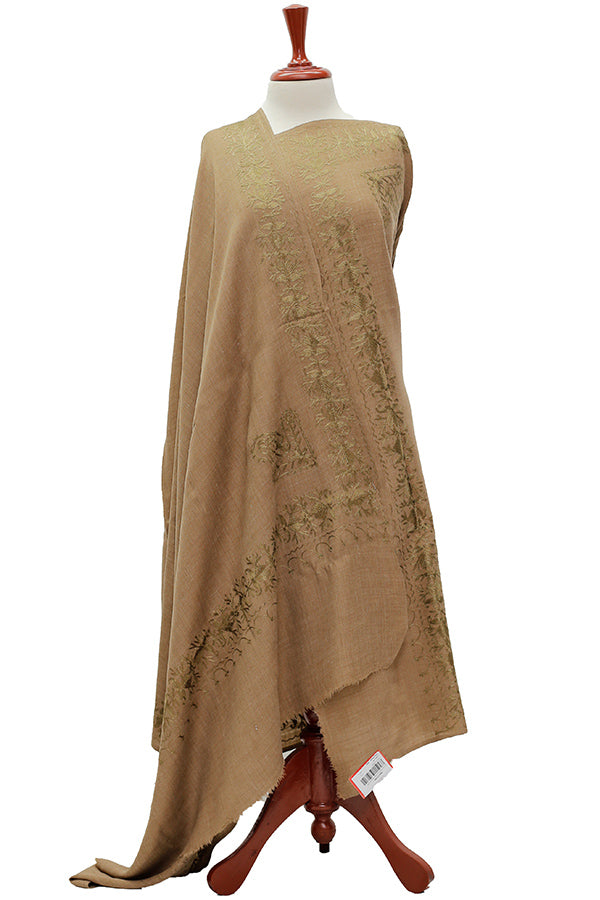 Ari Work Medium Border Shawl D#103-2