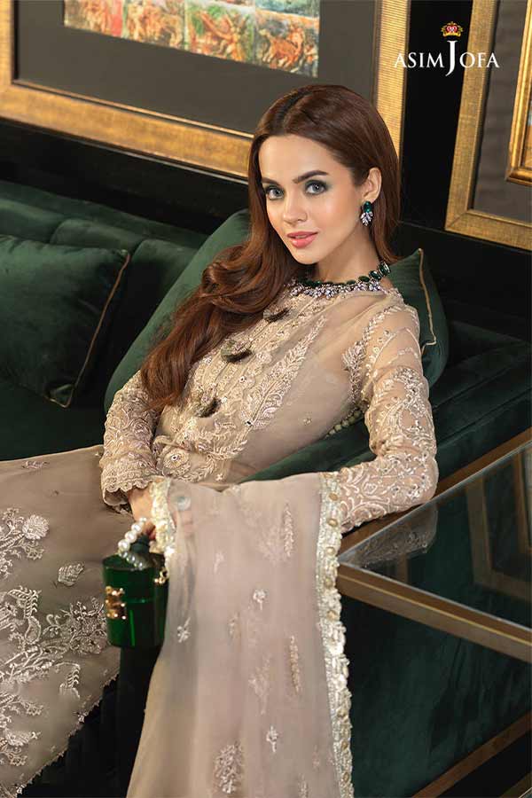 Asim Jofa Ishq-E-Naubahar Chiffon'21 AJN#14