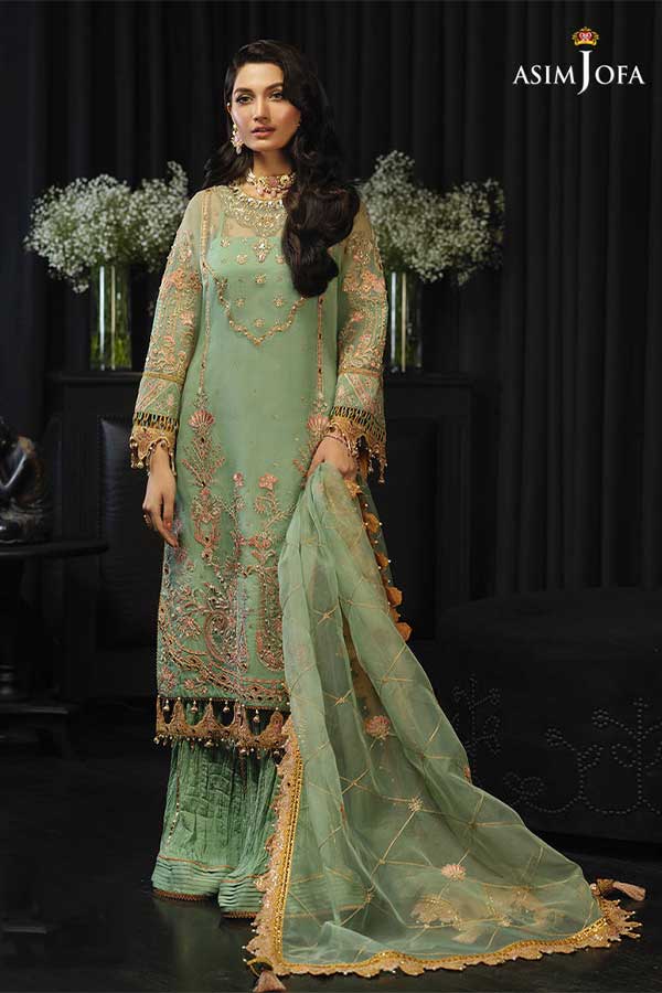 Asim Jofa Ishq-E-Naubahar Chiffon'21 AJN#18
