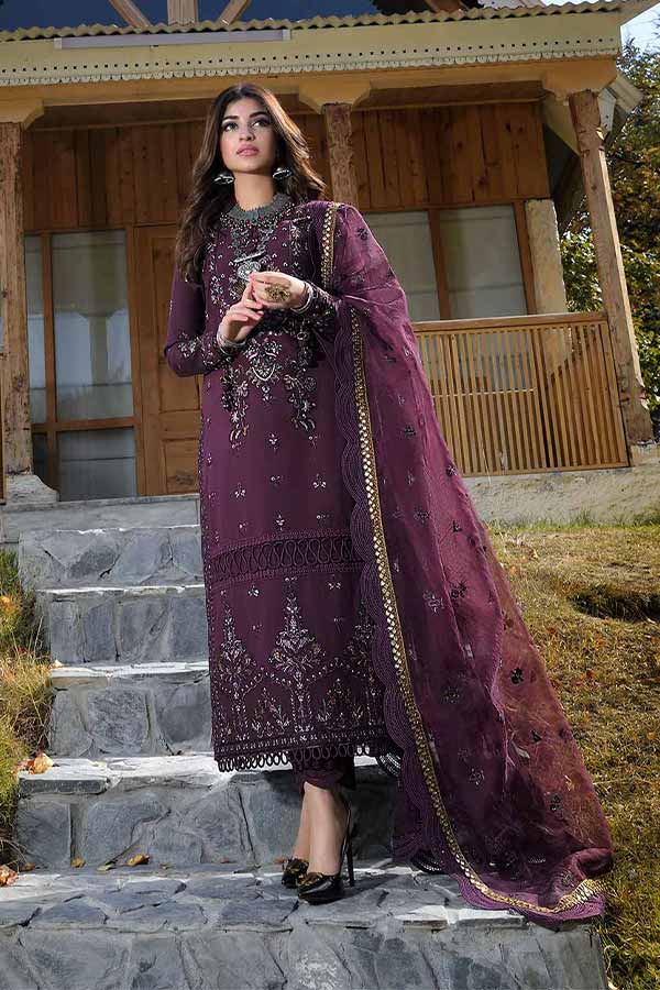 Asim Jofa Shehr-E-Yaar Luxury Lawn'22 AJSL#16