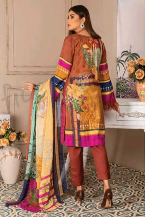 Ayzal Chikankari Linen'21 A#3 Vol-84