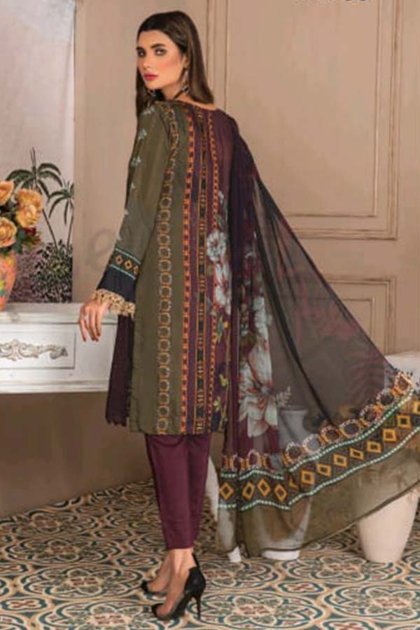 Ayzal Chikankari Linen'21 A#6 Vol-84