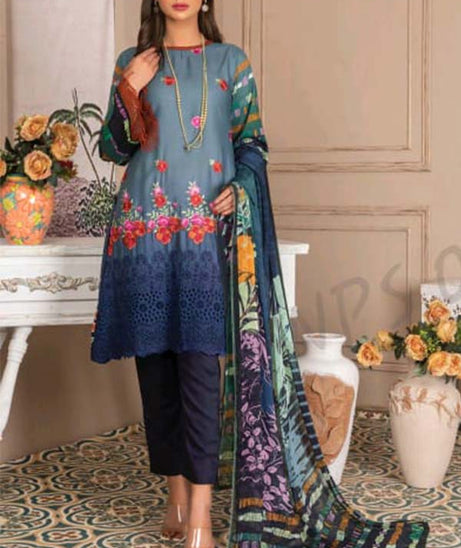 Ayzal Chikankari Linen'21 A#9 Vol-84