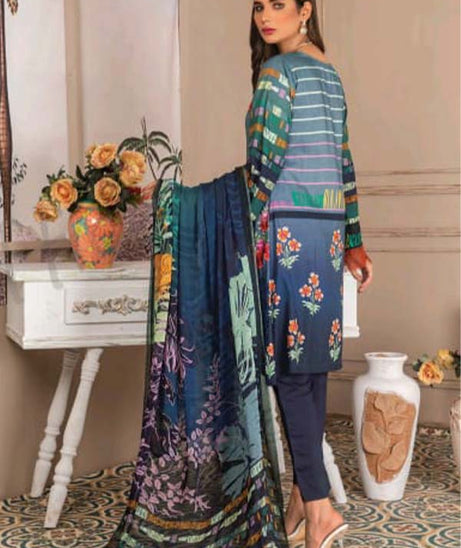 Ayzal Chikankari Linen'21 A#9 Vol-84