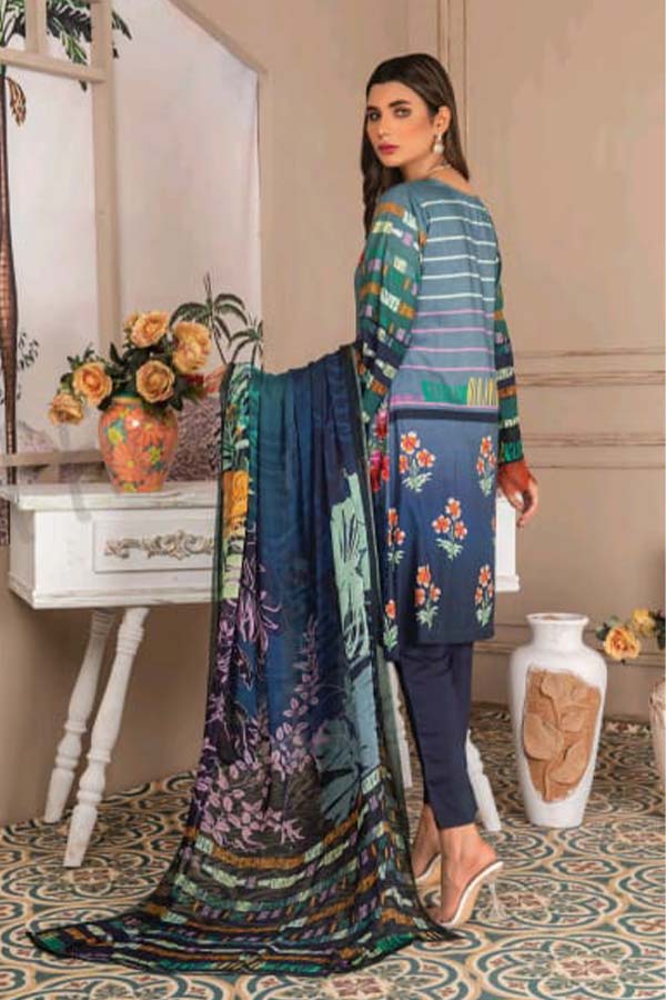 Ayzal Chikankari Linen'21 A#9 Vol-84