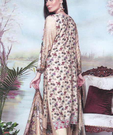 Ayzal D/Chikankari Linen`21 A#8 (Vol-52)
