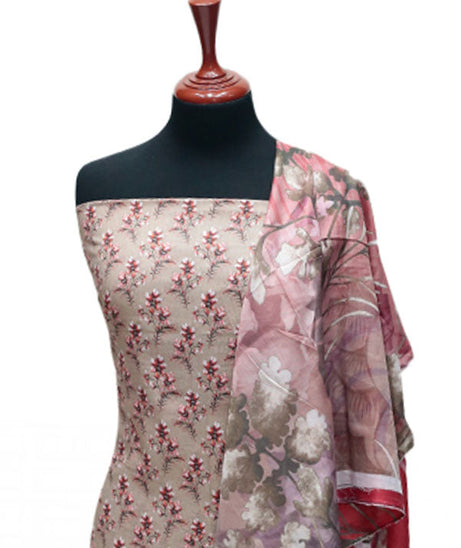 Ayzal Print Lawn`25 D#207 (L Brown)