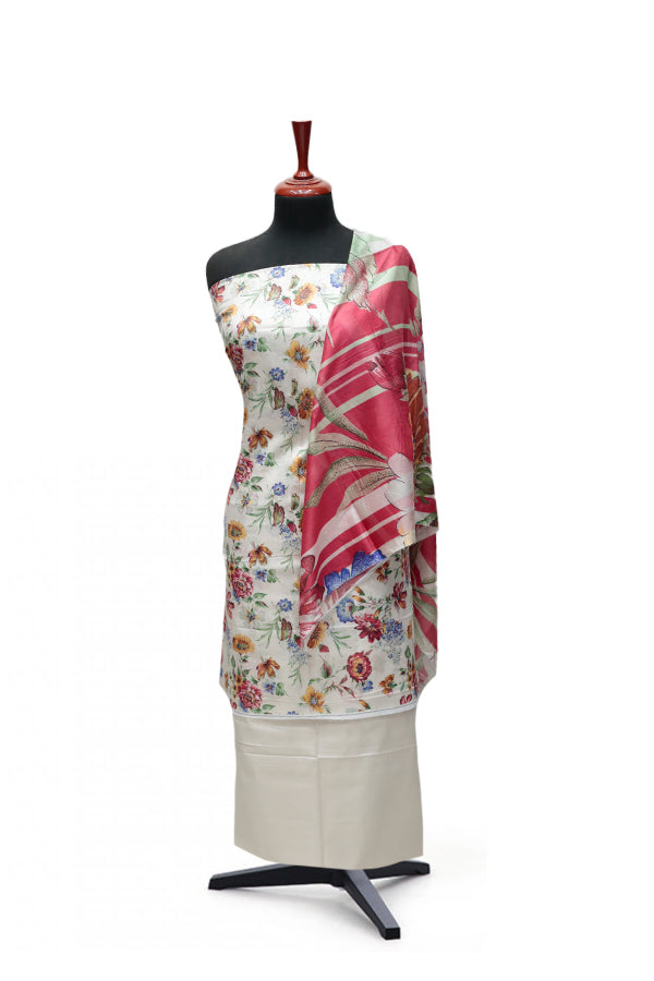 Ayzal Print Lawn`25 D#66 (Fawn)
