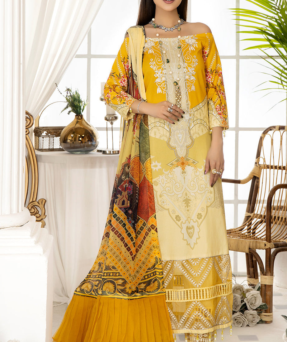 Mirha Dhanak Emb Lawn'22 D#5
