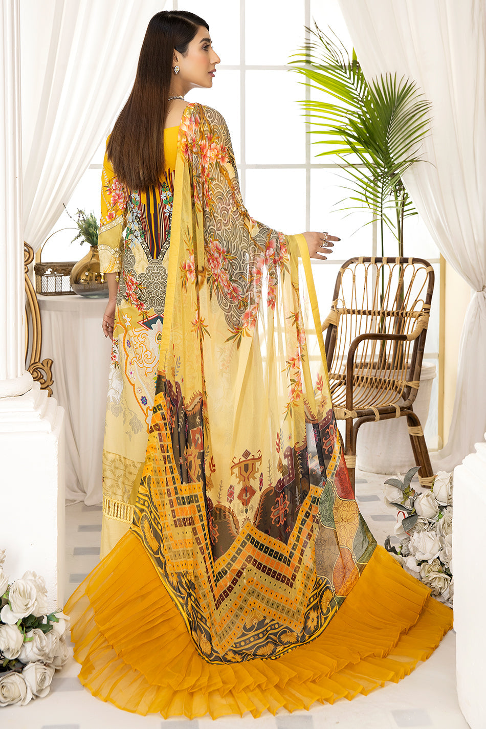 Mirha Dhanak Emb Lawn'22 D#5