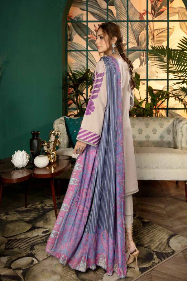 BR Dhanak Emb Linen`21 D#12-A (Vol-2)