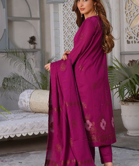 BR Anarakali Jacquard Lawn`26 D#4
