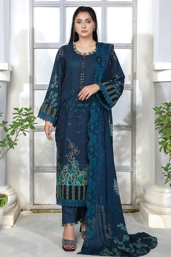 BR Noir D/Emb Viscose`25 ART#09