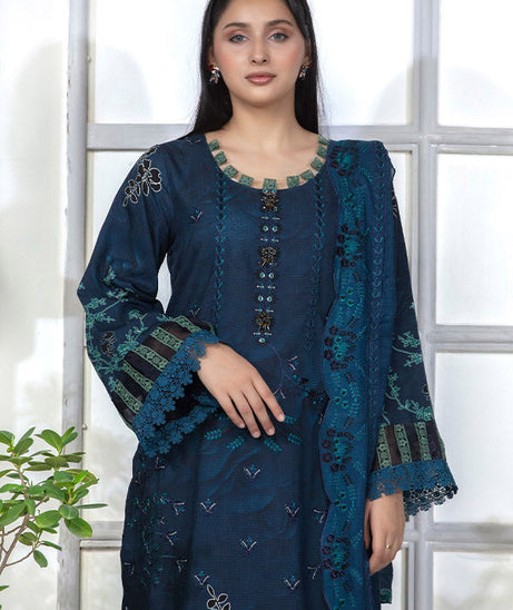 BR Noir D/Emb Viscose`25 ART#09