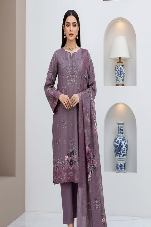 BR Roshni B-Dora Lawn '26 D#1 (L Purple )