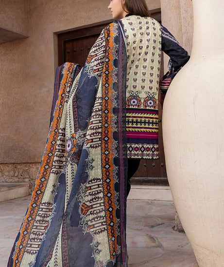 Banafsheh Print Lawn`21 D#1