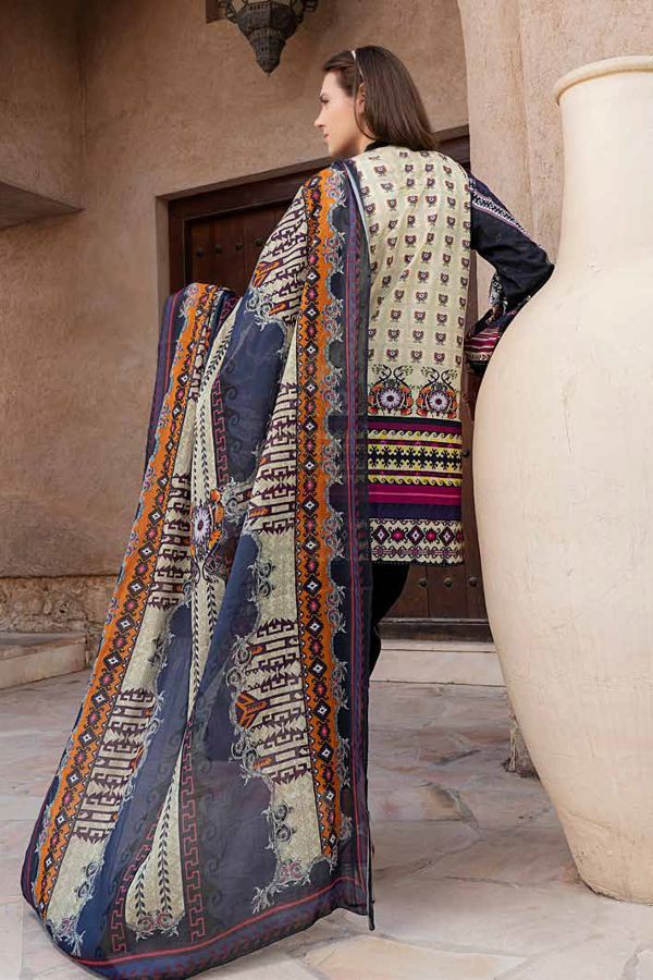 Banafsheh Print Lawn`21 D#1