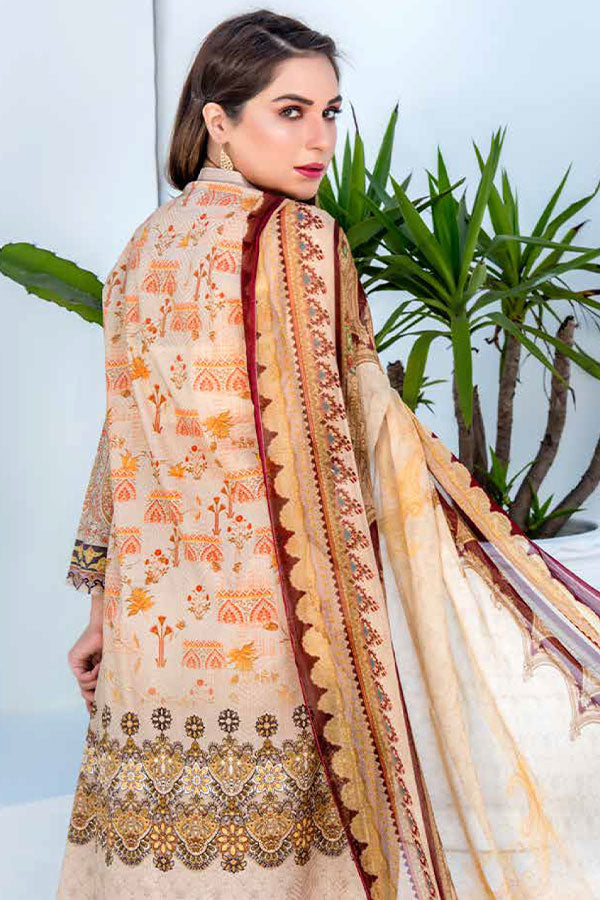 Bin Rafiq Jacquard Lawn`21 D#08 (Skin)