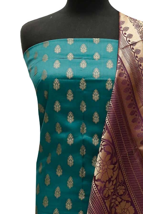 Bin Saeed Cotton Jacquard'22 D#1 (D Green)