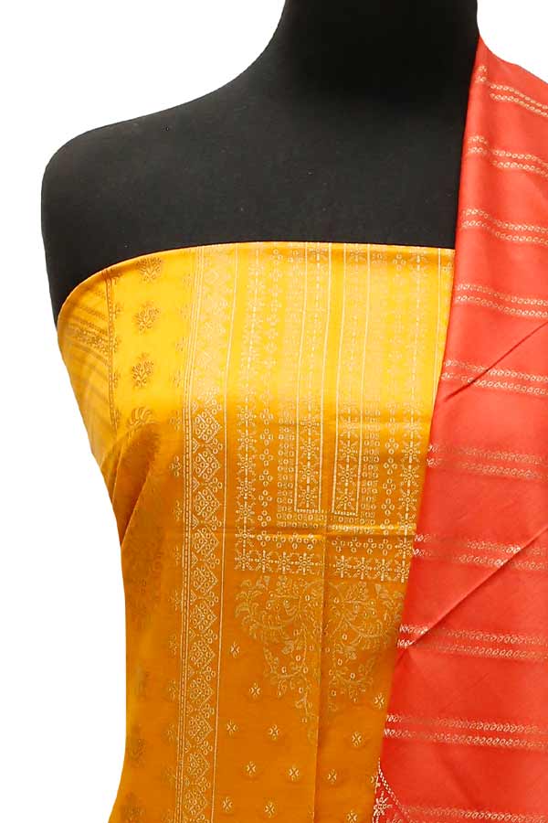 Bin Saeed Cotton Jacquard'22 D#1 (Mustard)