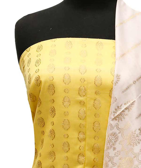 Bin Saeed Cotton Jacquard'22 D#1 (Yellow)