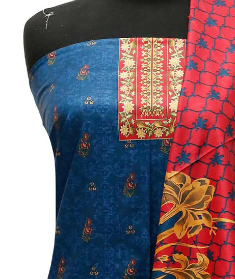 Bin Saeed Designer Linen`22 D#5442 Zink
