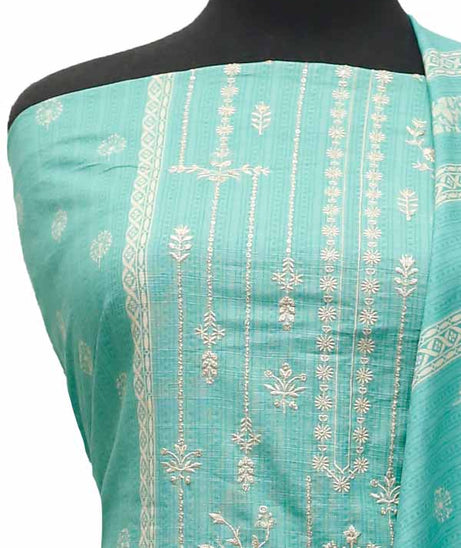 Bin Saeed Emb Khaddar`21 D#1739 (Sea Green)