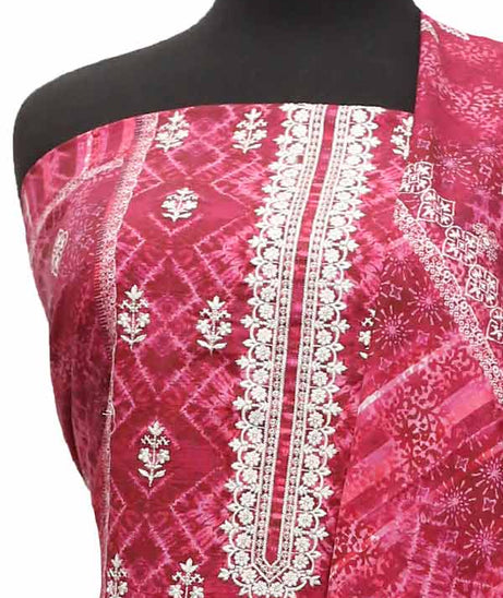 Bin Saeed Emb Khaddar`21 D#1741 (D Pink)