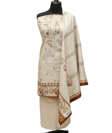 Bin Saeed Emb Khaddar`21 D#1743 (Skin)