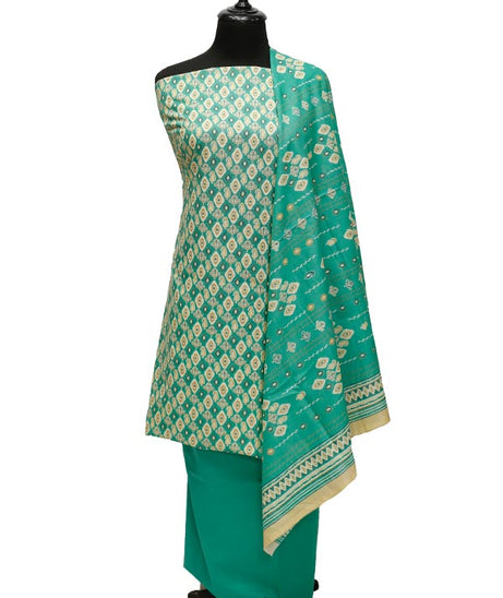 Bin Saeed Print Khaddar`21 D#1 (Green)