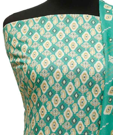 Bin Saeed Print Khaddar`21 D#1 (Green)