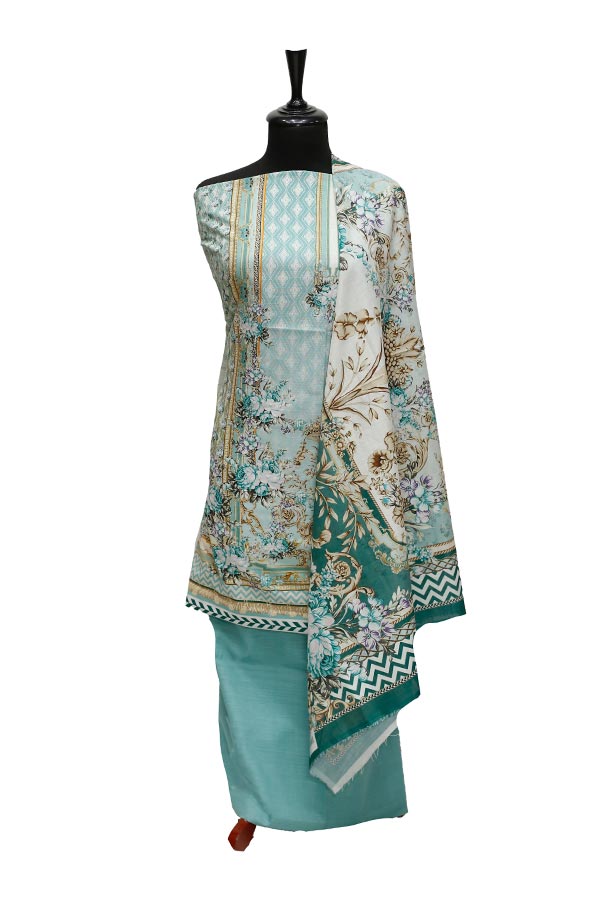 Bin Saeed Print Khaddar`21 D#1703 (L zink)