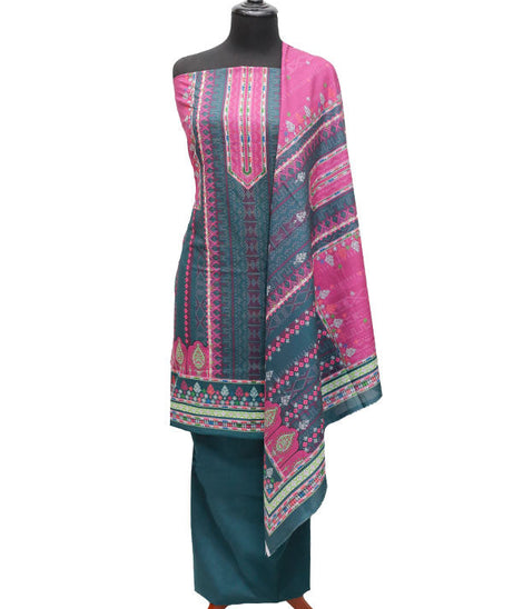 Bin Saeed Print Khaddar`21 D#1745 (G Grey)