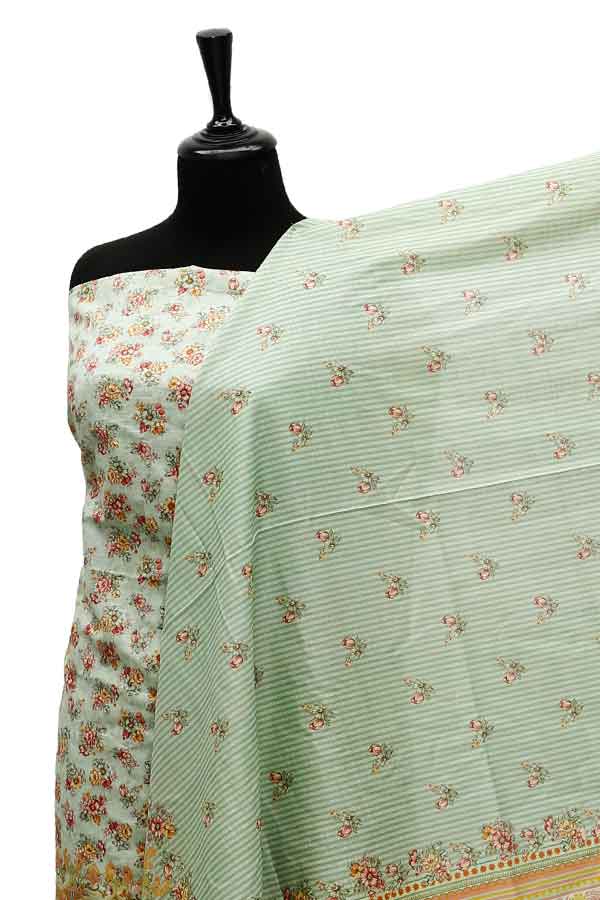 Bin Saeed Print Khaddar`21 D#1564 (L Pista)