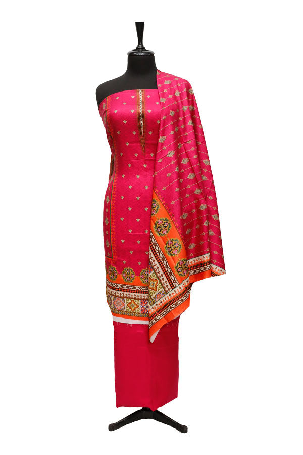 Bin Saeed Print Linen`21 D#953 (SH Pink)