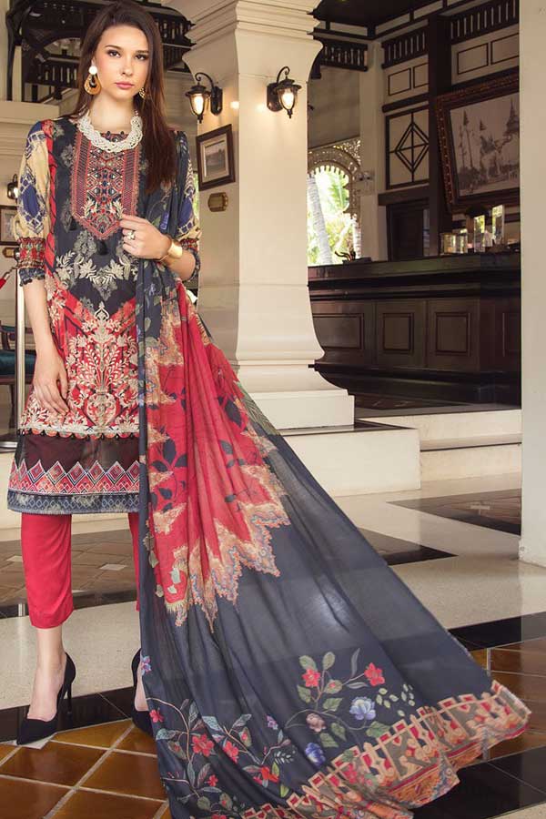 Carnival D/Emb Jacquard Lawn`21 D#5