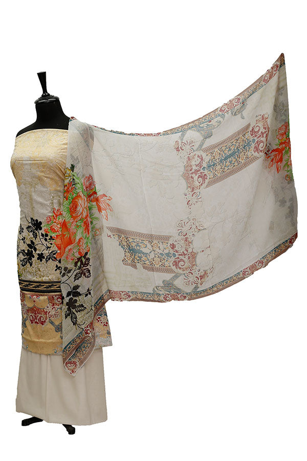 Chiken Kari Lawn Chiffon Dupatta`21 D#13-13