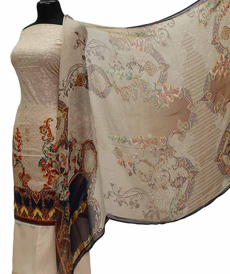 Chiken Kari Lawn Chiffon Duptt'21 D#12-16