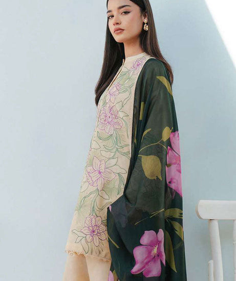 Coco by Zara Shahjahan Lawn`25 D#1-B