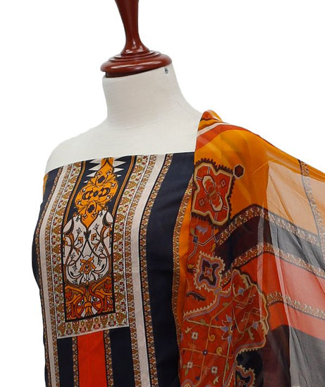 Colorita D/Print Lawn`21 D#3345 (Orange)