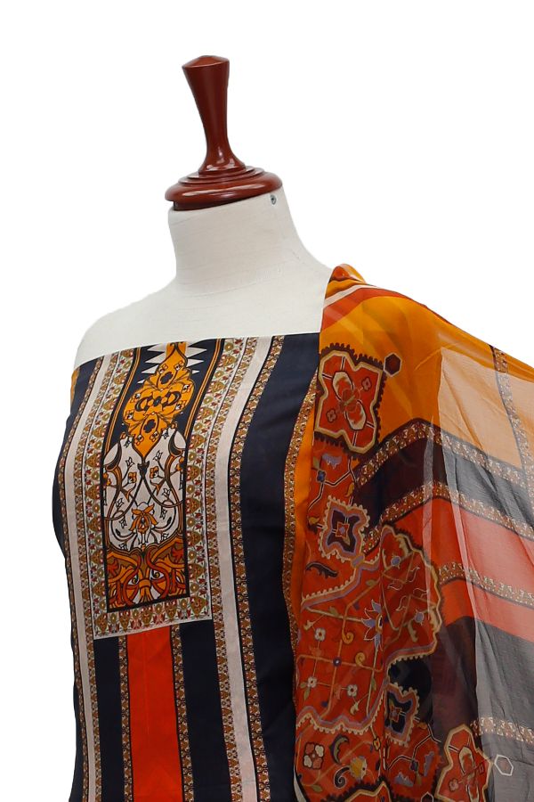 Colorita D/Print Lawn`21 D#3345 (Orange)